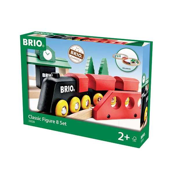 BRIO（ブリオ） クラシックレール8の字セット レールセット おもちゃ 33028 1セット