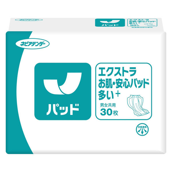 1着でも送料無料 王子ネピア株式会社 ネピアテンダーエクストラお肌・安心パッド おむつ