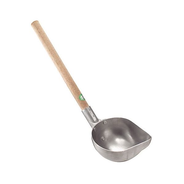 エスコ φ140x 70x343mm 角ひしゃく(アルミ) EA991X-211 1本(1個)（直送品）