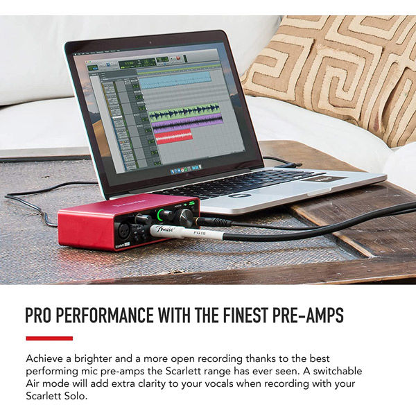 Focusrite フォーカスライト Scarlett Solo 3rd Gen USB 2.0 Focusrite フォーカスライト Scarlett Solo 3rd Gen USB 2.0