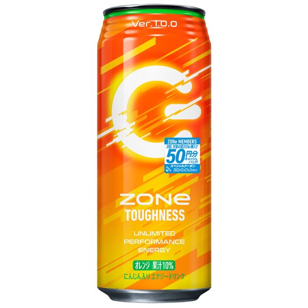 サントリー ZONe（ゾーン）TOUGHNESS Ver.1.0.0. A柄ウマ娘コラボ 500ml 1セット（48缶）