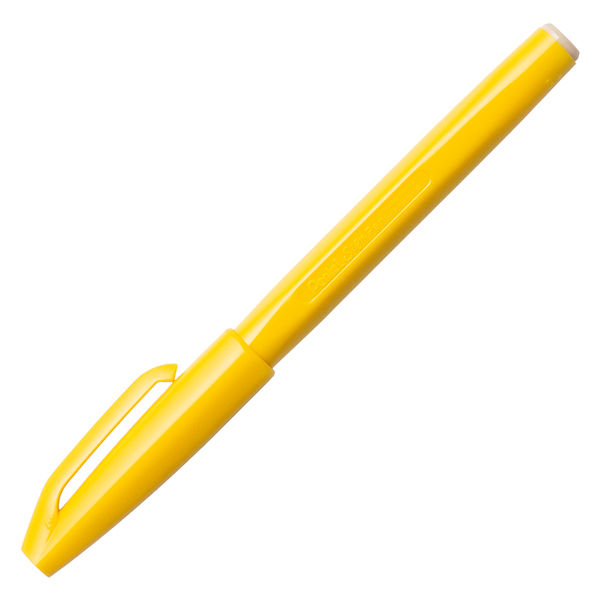 ぺんてる サインペン 黄色 S520-GD 1本 - アスクル
