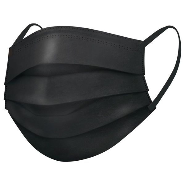 医食同源ドットコム SPUN MASK スパンレース ブラック 40枚入 1
