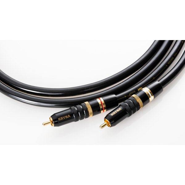 KRYNA RCAインターコネクトケーブル フラッグシップモデル 1本 1.1m