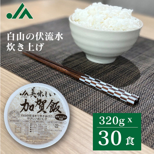 昭和企画 パックごはん 加賀飯 320gタイプ han32030 1セット(30食入