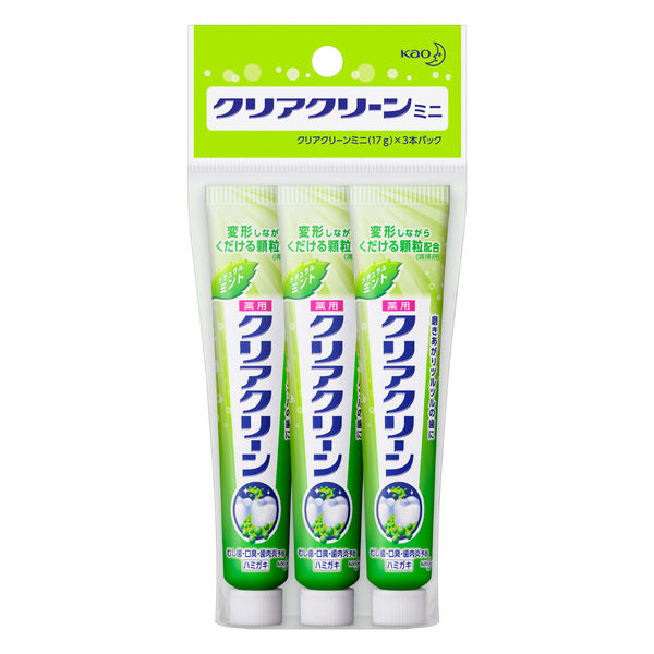 クリアクリーン ナチュラルミント ミニ 1セット（2パック：17g×6本