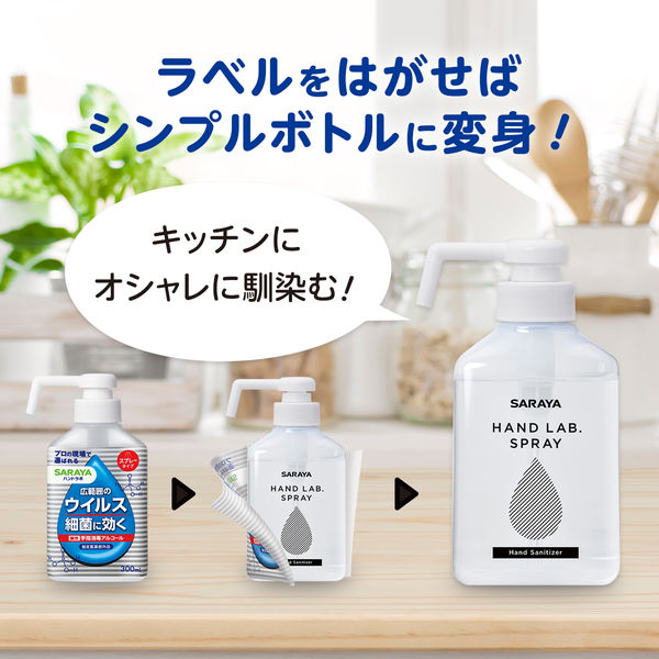 ハンドラボ 手指消毒 スプレーVH 300mL 1セット（2本） サラヤ