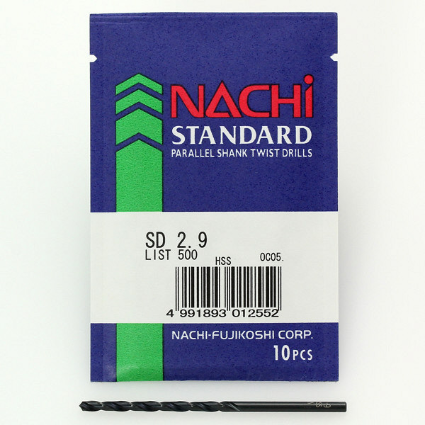 NACHI ストレートドリル 5.０ミリ８本 - 工具、DIY用品