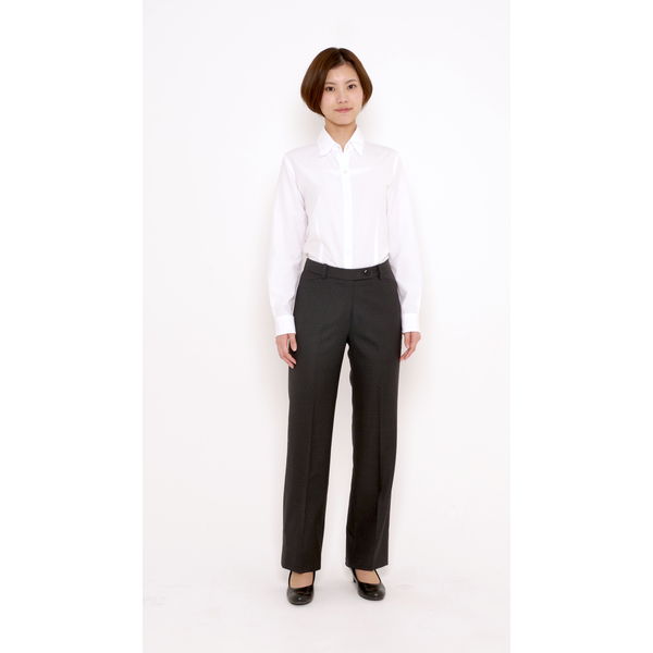 BON MAX／Amatir☆事務服 パンツスーツ上下セット グレイ 15号 楽天市場】事務服 パンツ EAL585 レディース グレー ブラック