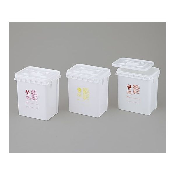 アズワン 医療廃棄物容器[リスペール] 橙 50L 0-8053-09 1セット(2個