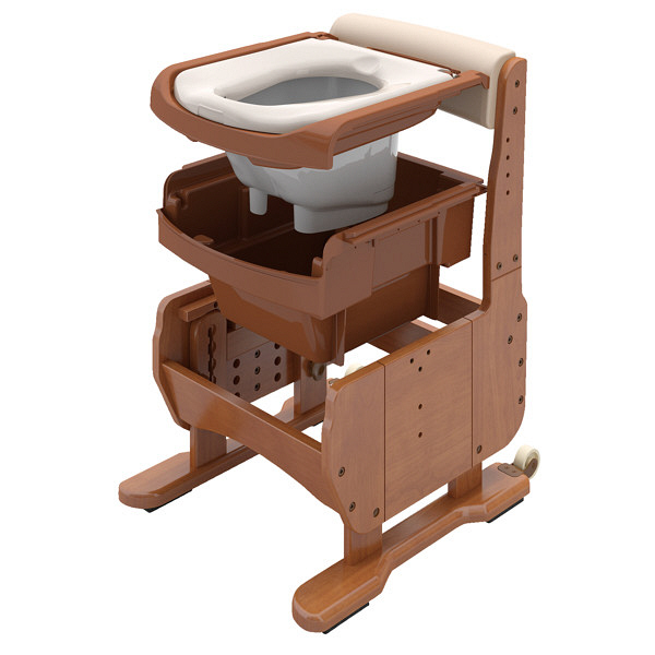 アロン化成 安寿 家具調トイレセレクトR ノーマルワイド 暖房