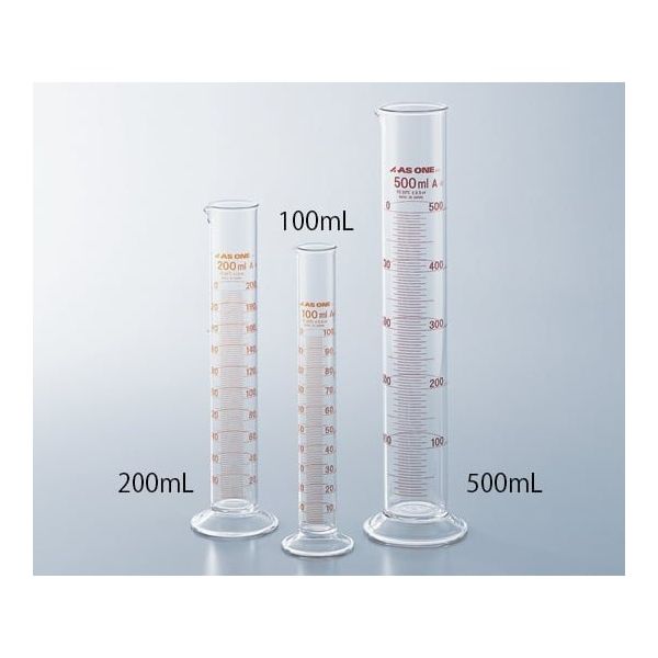 アズワン メスシリンダー 50mL 1-8561-05 1セット(5個)（直送品 