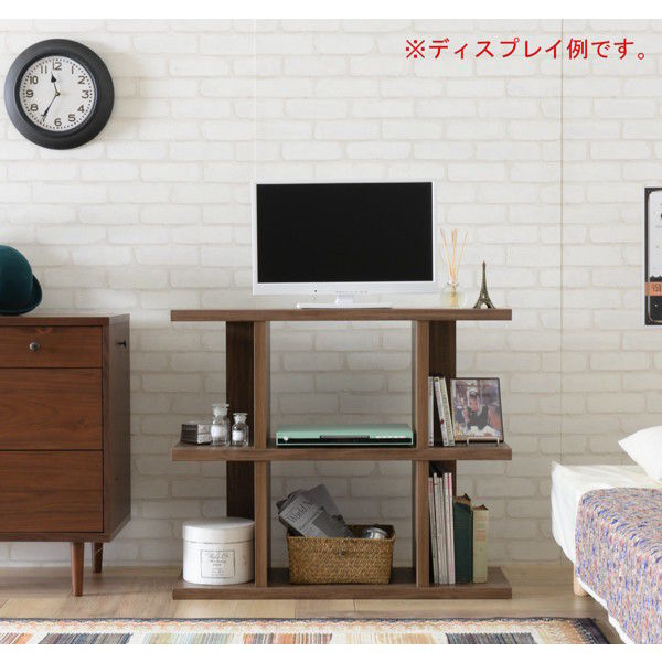 佐藤産業 フィズシェルフ 幅900×高さ765mm ブラウン FZ80-90BR 1台