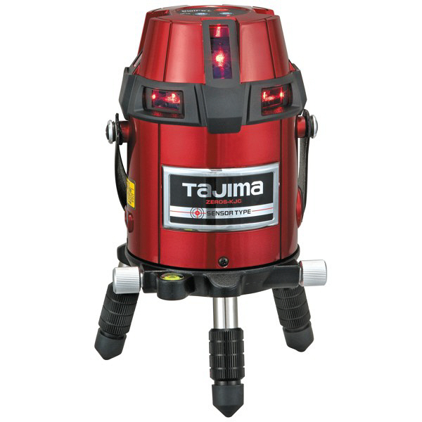 タジマ レーザー墨出し器 ゼロセンサーKJC 矩十字・横全周 ZEROS-KJC
