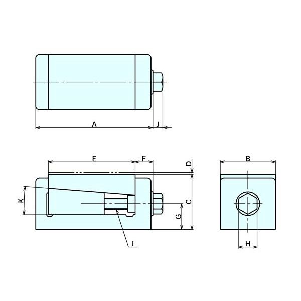 ナベヤ(NABEYA) 切削工具 レベリングブロックＢＷ型 BW-20 1台（直送品