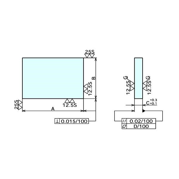 ナベヤ 鋼製プレート SP250X250X25 1台（直送品） - アスクル