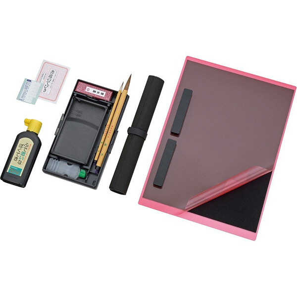 工作舍　スーパーレディ1009　上下巻セット　カバー帯付き美本　フライヤー等付属 呉竹 書道セット メロディハート GA465-11 （直送品） - アスクル