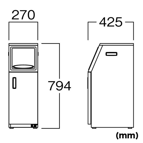 河淳 カウンター呑み残しボックス C20 20L 1台 （直送品