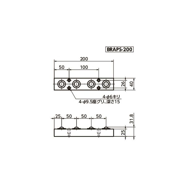 鍋屋バイテック(NBK) ボールキャスター ボールローラユニット（圧入タイプ） BRAPS-600-S 1個（直送品） 鍋屋バイテック NBK 圧入タイプ SUS440C 硬度55HRC以上