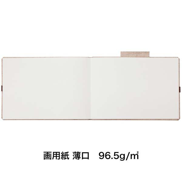 マルマン スケッチブック B6E 麻表紙 50枚 S94 1冊 - アスクル