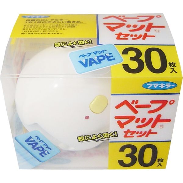 フマキラー ベープマットセット(本体) 30枚入　1セット×10セット（直送品）