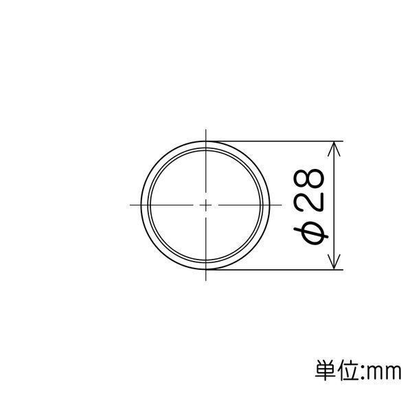 矢崎化工 YAZAKI イレクターパイプ 2m S アイボリー H-2000SIVO