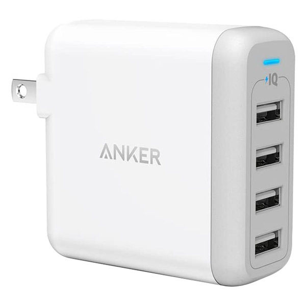 Anker USB充電器 Type-Aポート×4 合計40W出力 急速充電 PD対応