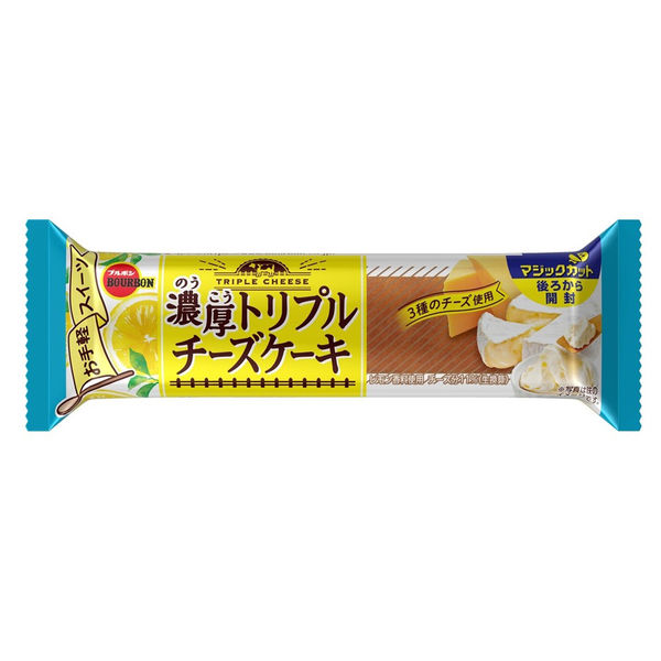 濃厚トリプルチーズケーキ 9本 ブルボン 洋菓子