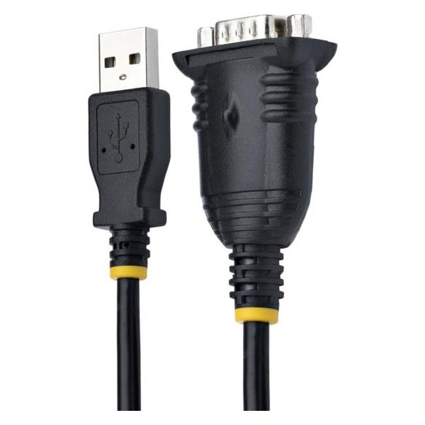 USB 2.0 - シリアル変換ケーブル／91cm　1P3FP-USB-SERIAL　1個　StarTech.com（直送品）
