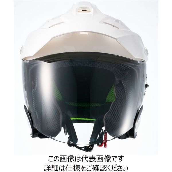 マルシン工業 マルシン(Marushin) バイクヘルメット スポーツ ジェット TEー1 ブラック Mサイズ MSJ1 1001314 1個（直送品）  - アスクル