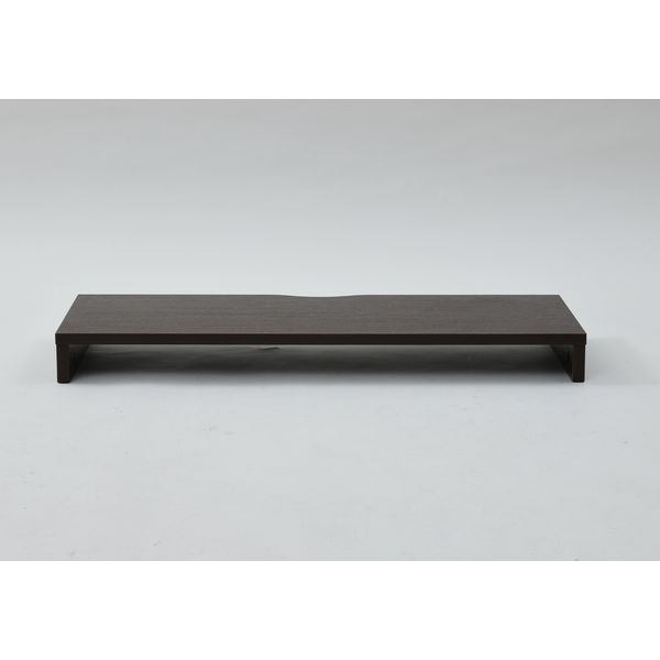 YAMAZEN 木製 デスク上スタンド 机上台 モニター台 幅800×奥行250×高さ