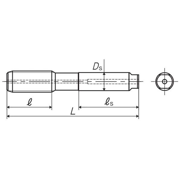 彌満和製作所 超高速用スチール用ロースパイラルタップ HFISP B M16X1