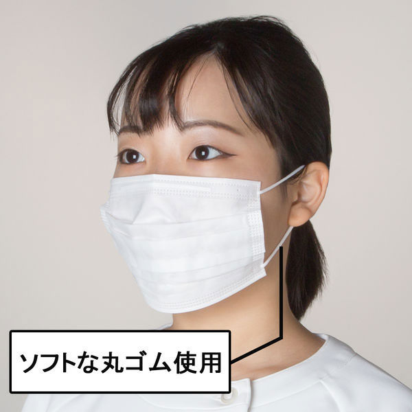 三層式マスク 使い切り三層式マスク グローブマニア(川西工業) 50枚入