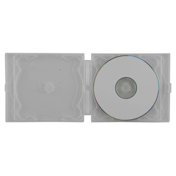 無印良品 ポリプロピレンCD・DVDケース 6枚用 良品計画 - アスクル