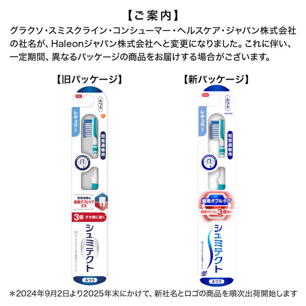 シュミテクト 歯周ダブルケアEX ハブラシ レギュラー ふつう 歯周病ケア 1セット（12本）Haleonジャパン - アスクル