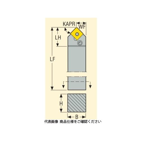 セコ・ツールズ・ジャパン 外径用ホルダー PSDNN2525M12 1個（直送品