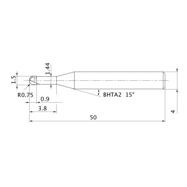 三菱 ボールエンドミル MS2XLB R1x8 26本セット - 自転車