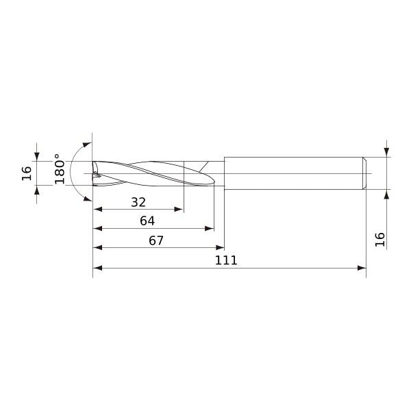 三菱マテリアル 超硬ソリッドドリル MFE MFE1600X02S160 1個 三菱マテリアル 超硬ソリッドドリル MFE MFE1600X02S160 1個