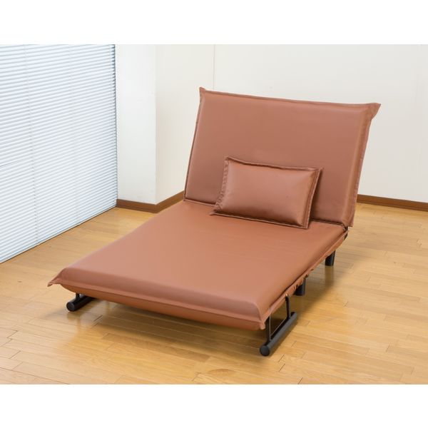 省スペース3WAYソファベッド ワイド ヘーゼルブラウン【組立式】 省スペース3WAYソファベッド ワイド ヘーゼルブラウン【組立式】 省