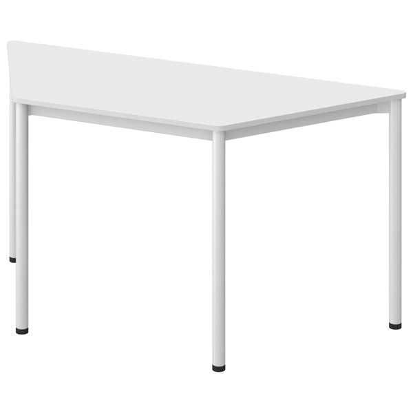 アスクル マルチワークテーブル 台形 幅1400×奥行600×高さ720mm 
