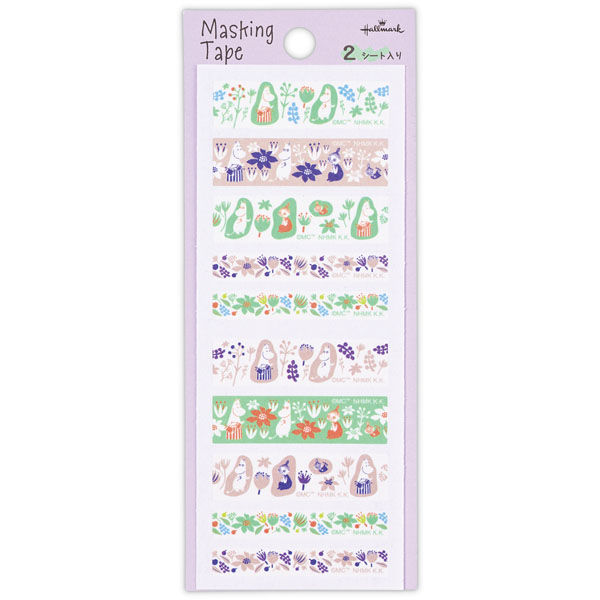 日本ホールマーク マスキングテープ ムーミン 809867 6巻（直送