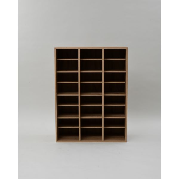 YAMAZEN シューズキャビネット CSCN-1185(OAK3D) 1台（直送品