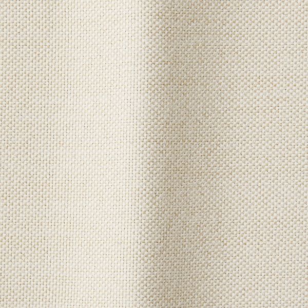 無印良品 ポリエステル二重織ノンプリーツカーテン（防炎・遮光性） 幅100×丈178cm用 アイボリー 良品計画