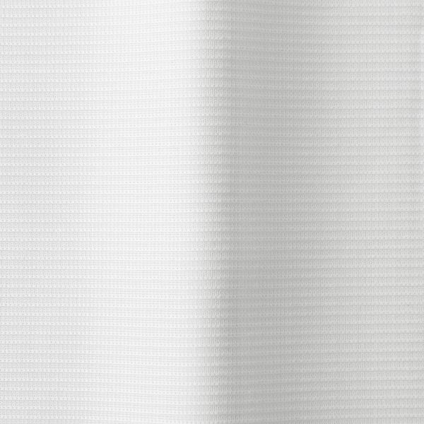 無印良品 熱を通しにくく透けにくいレースノンプリーツカーテン 幅100×丈198cm用 オフ白 良品計画
