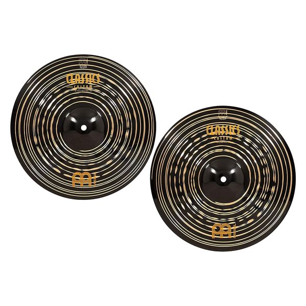 MEINL Classics Custom Dark Series ハイハットシンバル 14