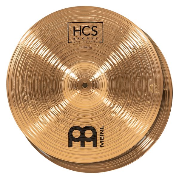 MEINL HCS Bronze Series ハイハットシンバル 15