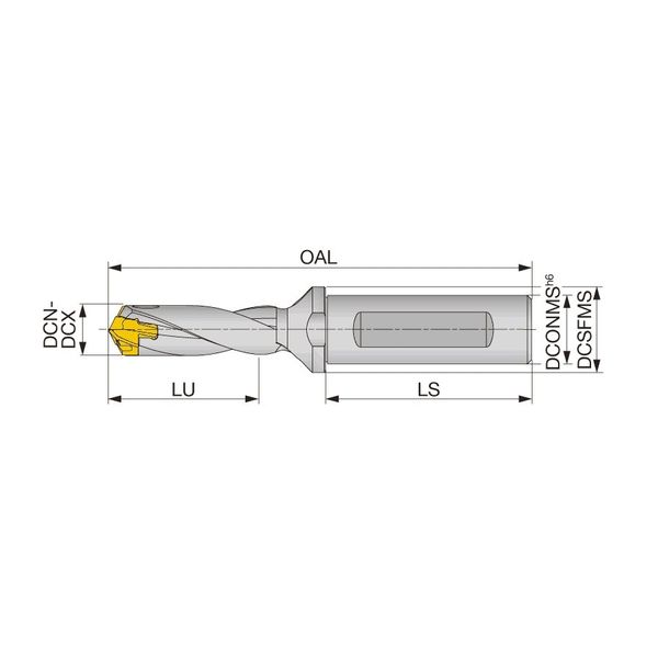 タンガロイ（Tungaloy） TID-F L/D＝3 TID250F32-3 1個（直送品