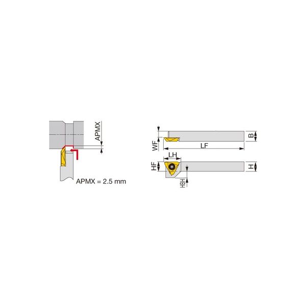 タンガロイ（Tungaloy） JSTBR/L JSTBR1010X3 1個（直送品） - アスクル