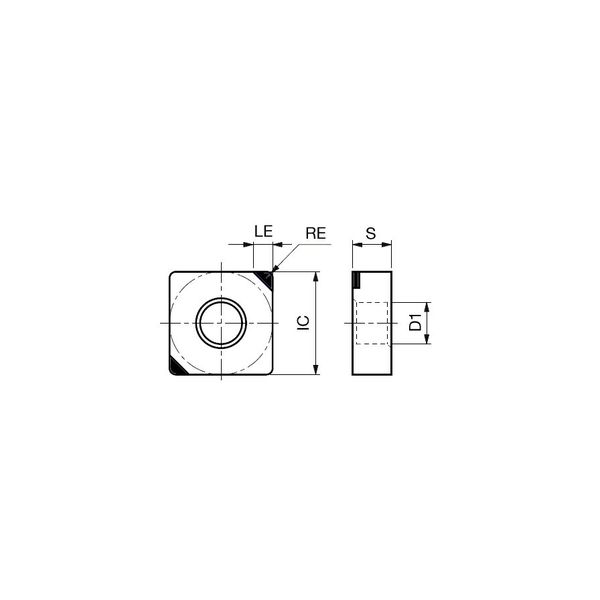 タンガロイ（Tungaloy） 2QP-SNGA 2QP-SNGA120404:BXA20 1個（直送品