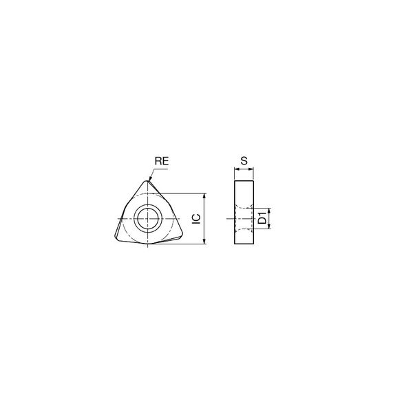 タンガロイ（Tungaloy） WXGU-TS WXGU040302L-TS:AH8015 1セット（10個